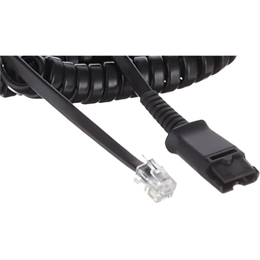 For HP POLY Plantronics Generic U10 26716-01 85R38AA QD Cord