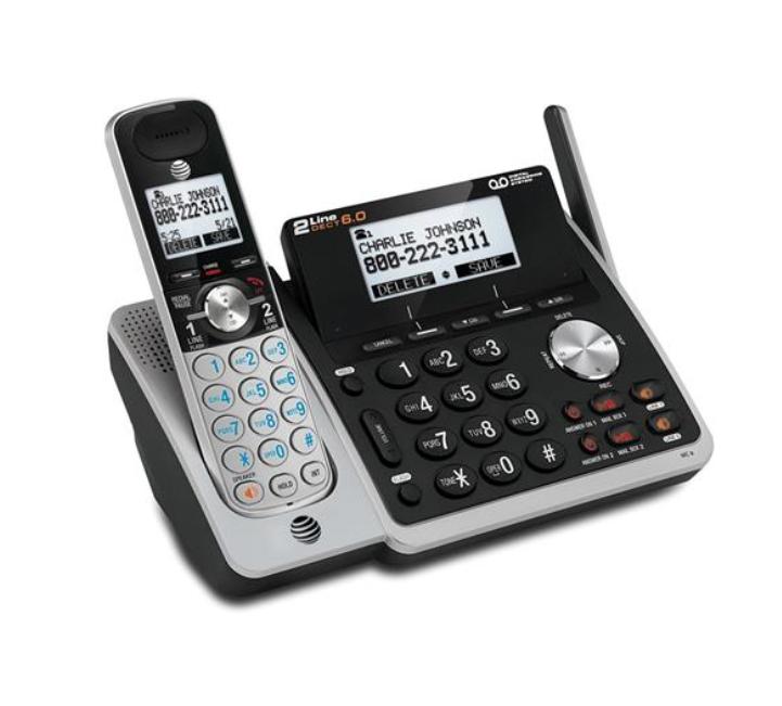 AT&T ATT-TL88102 2-Line Cordless System ITAD