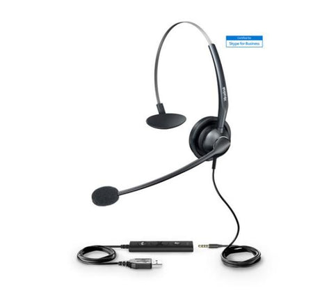 Yealink YEA-UH33 1308013 Wideband USB and 3.5mm Headset
