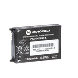 Motorola PMNN4497 1800 mAH Li-Ion CLS1110 CLS1410 Battery