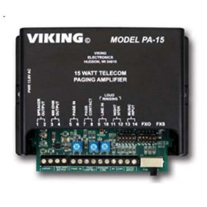 Viking Electronics PA-15 15 Watt Paging Amplifier
